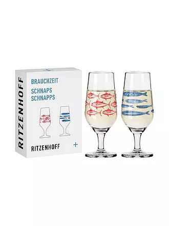 RITZENHOFF | Schnapsglas 2-er Set BRAUCHZEIT #3 und #4 Daniela Garreton 2023 | 